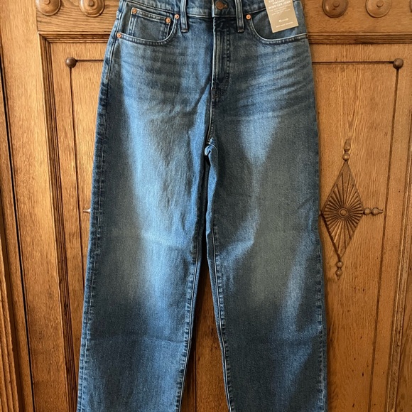 NWT Madewell Perfect Vintage Wide Leg Jeans - Picture 2 of 4